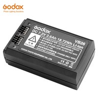 Godox VB26 VB-26 플래시 배터리 V1 V1C V1N V1S V1F V1O V1P V860III V860III-C V860III-N V860III-S V860III-F, 1.VB26