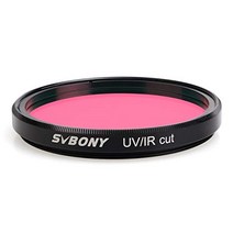 SVBONY 필터 UV IR 차단 블록 필터 천체 망원경 용 적외선 필터 CCD 카메라 망원경 UV 필터 DSLR 카메라 용 2 인치 스레드