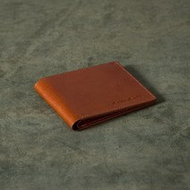 본아띠 이태리 천연소가죽 베지터블 미네르바 복스 수제 반지갑