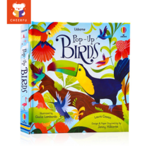 Usbrone Pop Up Fairy Tales Birds Snow White 교육적 3D 플랩 그림 카드보드 북 어린이 독서 영어책