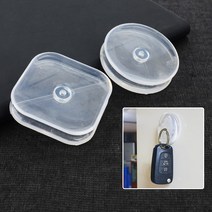 [미스릴리] 다용도 젤패드 홀더 흡착식 이어폰 케이블 접착 갤, 원형