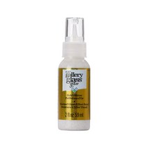 Plaid 갤러리 스테인 글라스 펜 2oz 색상선택 글라스 데코 스테인글라스 물감, 12 Glitter Gold