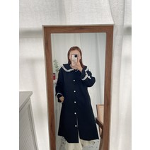 미니멈 원피스 봄 롱원피스 A라인 하객룩 품질 스타일 대형 컬러 매칭 프랑스 복고풍 분위기 레이스 소녀 연령 감소 업 드레스 윈드 브레이커