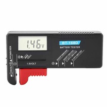음주측정기 경찰 음주 측정기 알코올 감지기 알콜 테스트기 bt-168d - aa aaa c d 9v 1.5v 배터리용 범용 디지털 배터리 테스터