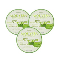 앨리아샤 알로에 베라 순도97% 수딩젤, 3개, 300ml