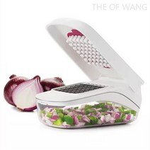 THE OF WANG 다기능 야채 커터 주방 용품, 하얀색