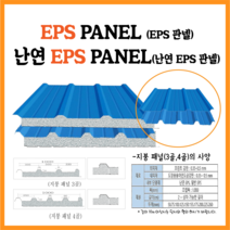 EPS판넬 75T 골지붕 판넬 (가등급)-전화문의상품/부가세별도가