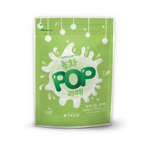 [타코] 녹차 팝 라떼 500g