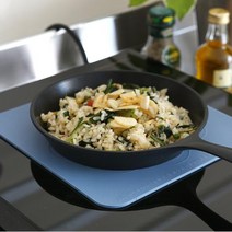 국내제작 파스텔 실리콘 인덕션 보호매트 L(25X25) L(25X25) 블루