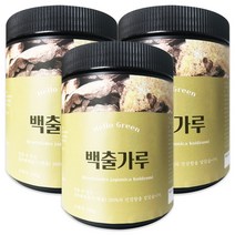헬로우그린 국산 백출가루 250gX3(통) 총750g 삽주, 3개