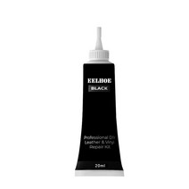 페인트 클리너 자동차 수리 크림 블랙 화이트 가죽 및 비닐 키트 20ml 가구 소파 좌석 코트 구멍, 01 20ml Crack repair