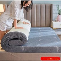허리에좋은 매트리스 단단한 토퍼 딱딱한 손님용 자취 바닥용 원룸 접는 매트리스