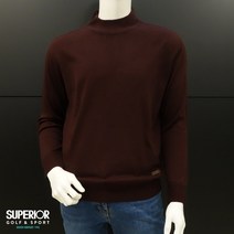 슈페리어 2001 구로점 최경주 골프 남성 겨울 네가지 컬러 !!! 겨울철 필수 아이템 무지 단색 스웨터 반폴라 니트 티셔츠 C0A2302 매니져김희선