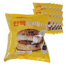 한맥 PC방 아침 간편조리 트리플치즈버거 햄버거15봉