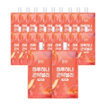 1am 하루하나 곤약젤리 복숭아맛, 150g x 20개