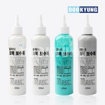D_지바텍 틈막이 크랙 보수제 220ml 매꿈 씰링 접착 방수 균열 틈막이, 녹색, 1개