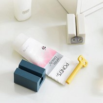 세워서 쓰는 사각 튜브짜게 디스펜서 튜브치약짜기 치약짜기 욕실용품정리 물감짜개, 스탠드 치약짜개 디스펜서 민트