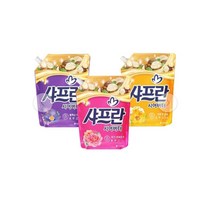 LG 샤프란 섬유유연제 리필 1.6L 핑크 센세이션 코튼앤크림 릴렉싱아로마, 코튼 앤 크림 리필 1.6L