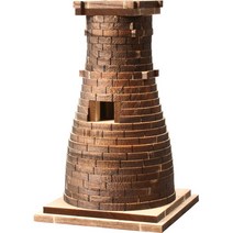 교육용 목재 입체퍼즐 - 영공방 경주 첨성대, 단품, 단품