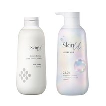 스킨유 샤워젤 건성피부용600ml + 크림 바디로션400g, 단품