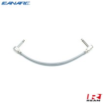 카나레 L-2T2S 커스텀 패치 케이블 / Right Angle 회색 (CRP-GRY), 15cm