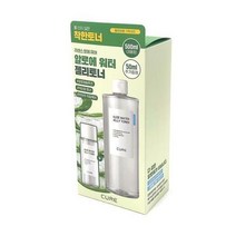 올인원 김정문알로에 큐어 워터 젤리 토너 기획 세트 500ml 50ml대용량기획