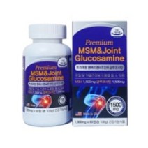 프리미엄 엠에스엠 앤 조인트 글루코사민 1800mgx60정 MSM 글루코민조인트1500 관절 연골엔 무릎, 60정, 1개, 60정