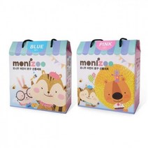 모나미 모니주 어린이 문구 선물 세트 학용품 신학기 준비물 볼펜 연필 필통, 남아 블루