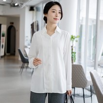 모슬린 여성 엄마옷 카라 브이넥 오픈블라우스 FBL302150 마담/미시옷/중년여성의류/빅사이즈/40대/50대/60대여성옷