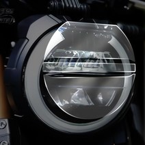 혼다 cb650r cb 650r cb 650 r 2018-2020 액세서리 2 세트 오토바이 클러스터 스크래치 보호 필름 헤드 라이트 프로텍터 호환, 1개