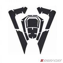 혼다 포르자350 FORZA 센터 연료 탱크 바디 스티커, 블랙