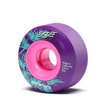 Orangatang Skiff 62mm 4개의 사륜 스케이트보드 바퀴, Yellow 86a