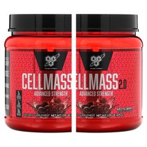 1+1 BSN 셀매스2.0 글루타민 분말형 북극베리맛 25일분 495g 2통, 1개, 기본