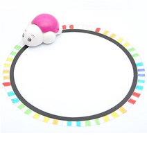 스마트 코딩로봇 터틀봇 교육용 음악 라인 움직이는 코딩 장난감 미니 코딩봇, 그린