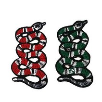 영화사 영화사 뱀 동물 캐릭터 자수 와펜 의류 리폼 패치 (2050900)