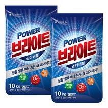 브라이트 세탁세제 10Kg 2개/분말세제, 브라이트 세탁세제 10Kg 2개/분