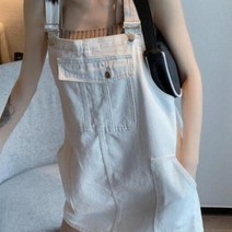 AG F006376 데님 오버롤원피스 멜빵 청원피스