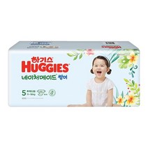 하기스 2022 네이처메이드 썸머 밴드형 기저귀 공용 특대형 5단계(11~16kg), 88매