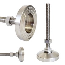 고하중 니켈도금 조절좌 MF-53-12-100 높낮이조절