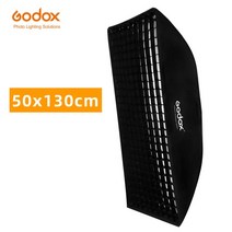 소프트박스 사진 촬영 조명 호환 Godox보웬스 프로포토 엘린크롬 마운트 스튜디오 스트로브 플래시 라이트 22x90cm 30x120cm 35x160cm 50x cm 그리드 허니콤, 1.for Bowens Mount - FW50X130C