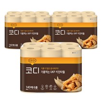 (코디) 코디 기름먹는 UKP 키친타월 140매*6롤 3팩