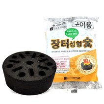 장터 산림청 규격품 성형 숯, 30개