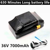 외발전동휠 36v 배터리 팩 7000mah 7ah 충전식 리튬 이온 배터리 전기 자체