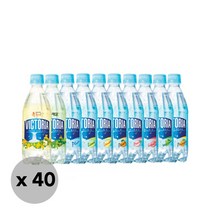 웅진식품 [웅진식품] 빅토리아 탄산수/탄산음료 500ml x 40페트 골라담기(플레인.레몬 등 10종 중 택2), 청포도20+자몽20