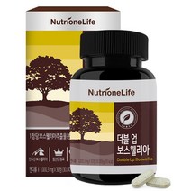 뉴트리원 본사 자연유래 보스웰리아 인도산 추출원료 보스웰릭산 65% + 활력환, 1개, 30정