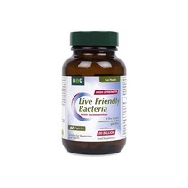 Holland & Barrett Live Friendly Bacteria 홀랜드앤바렛 라이브 프렌들리 박테리아 20 Billion 60정