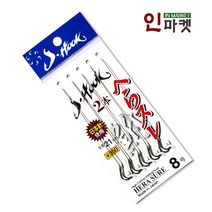 JHOOK 케브라 이두메지나 붕어 잉어 묶음 바늘 채비