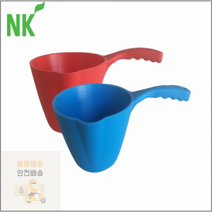 다용도 원형 헤라 실리콘 주걱 스크래퍼 1L, 파랑