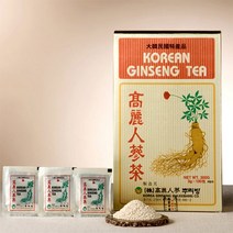 고려인삼차 100포 30개 완박스, 단품, 단품