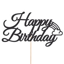 비비드레인 메세지픽 케이크토퍼, 1개, 223-4 구름